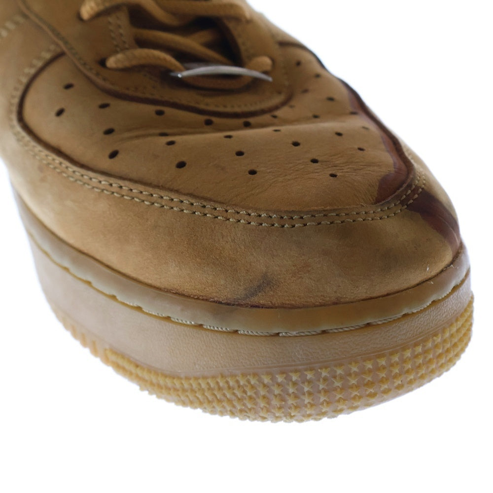 NIKE(ナイキ) ×SUPREME AIR FORCE 1 LOW SP Wheat DN1555-200 シュプリーム エアフォース1 ウィート ローカットスニーカー ブラウン US11/29.0cm