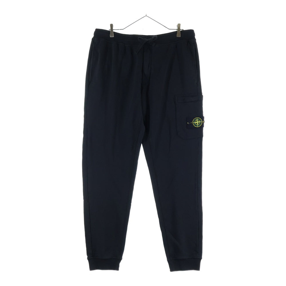 STONE ISLAND(ストーンアイランド) ストコンパスバッジ付き スウェットパンツ 101564551 ブラック
