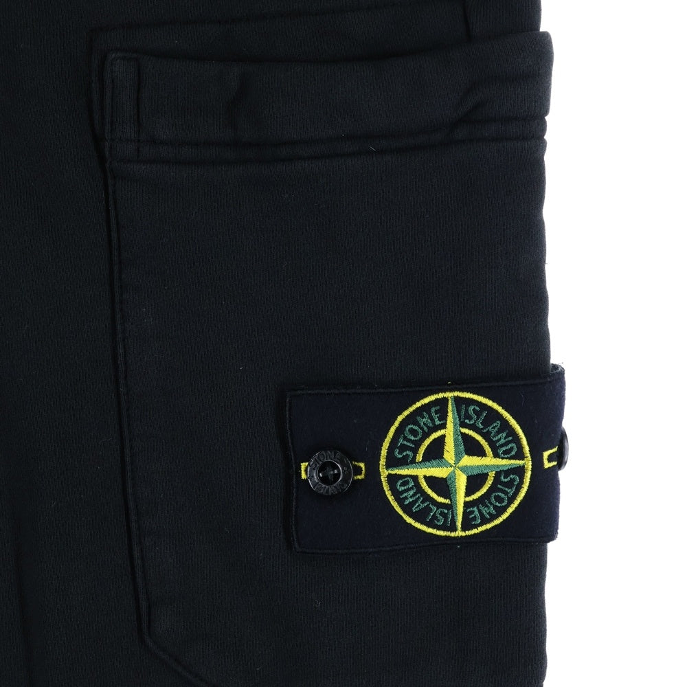STONE ISLAND(ストーンアイランド) ストコンパスバッジ付き スウェットパンツ 101564551 ブラック