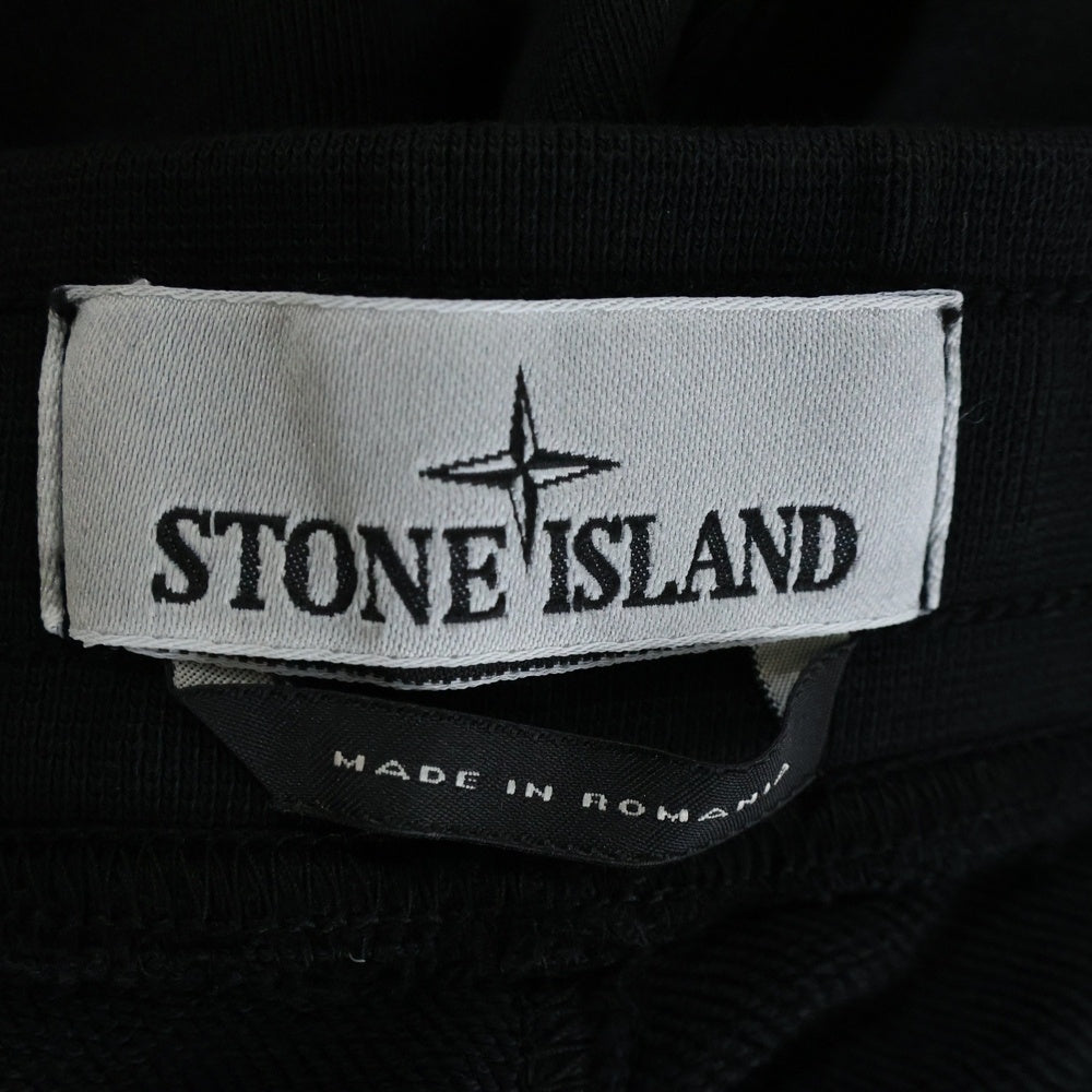 STONE ISLAND(ストーンアイランド) ストコンパスバッジ付き スウェットパンツ 101564551 ブラック