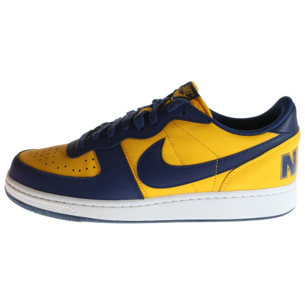 NIKE(ナイキ) TERMINATOR LOW OG FJ4206-700 ターミネーター ローカットスニーカー US9.5/27.5cm イエロー/ネイビー
