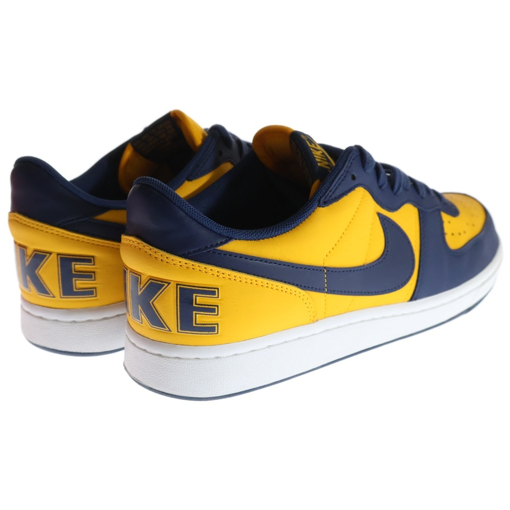 NIKE(ナイキ) TERMINATOR LOW OG FJ4206-700 ターミネーター ローカットスニーカー US9.5/27.5cm イエロー/ネイビー