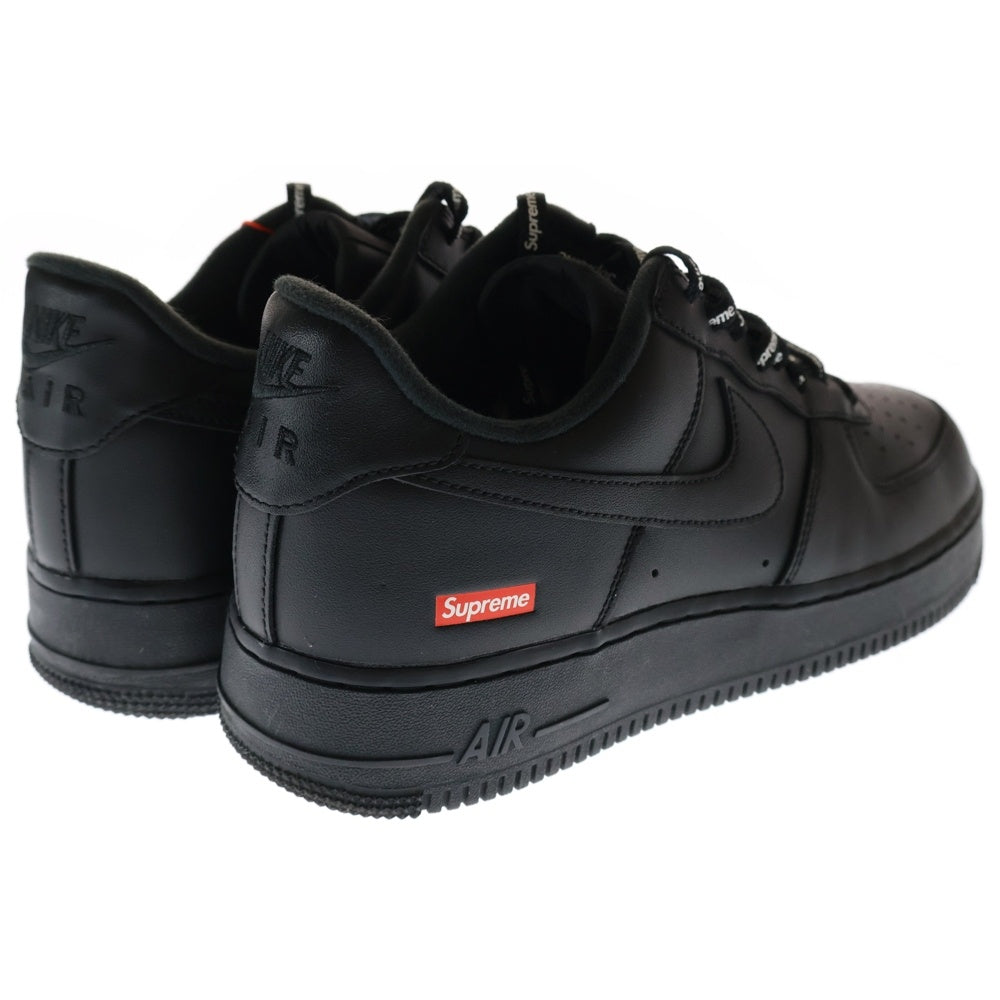 NIKE(ナイキ) ×SUPREME AIR FORCE 1 LOW CU9225-001 エアフォースワンロー ローカットスニーカー US9.5/27.5cm ブラック