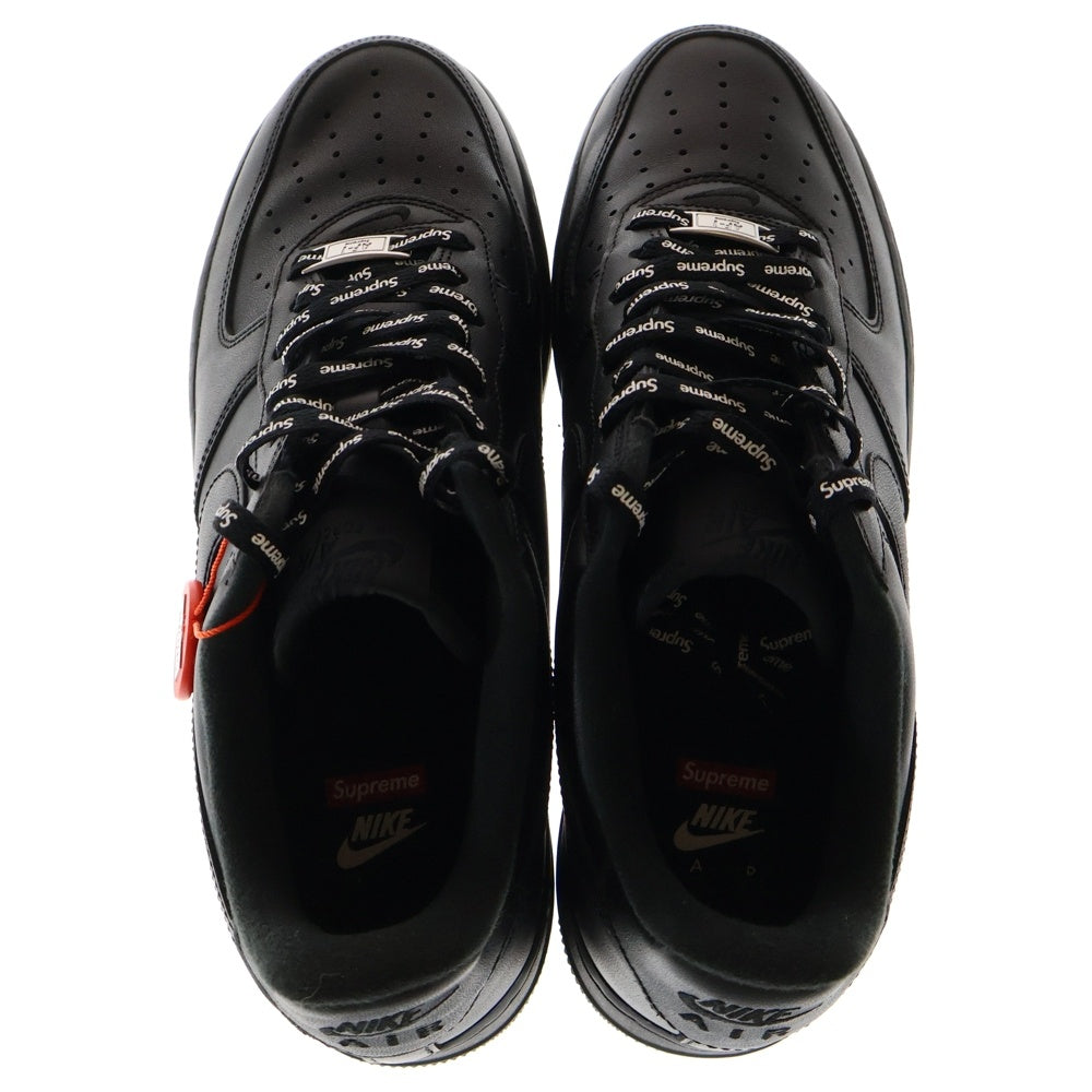 NIKE(ナイキ) ×SUPREME AIR FORCE 1 LOW CU9225-001 エアフォースワンロー ローカットスニーカー US9.5/27.5cm ブラック