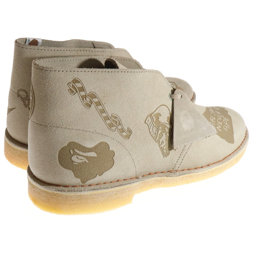 A BATHING APE(アベイシングエイプ) ×Clarks Desert Boots 1G23-191-905 クラークス デザート ブーツ US9.5/27.5cm ベージュ