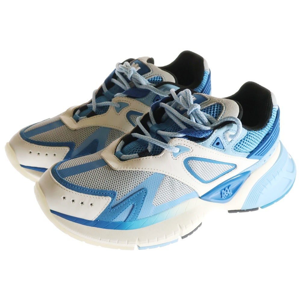 AMIRI(アミリ) MA RUNNER ローカットスニーカー US7/25.0cm ホワイト/ブルー