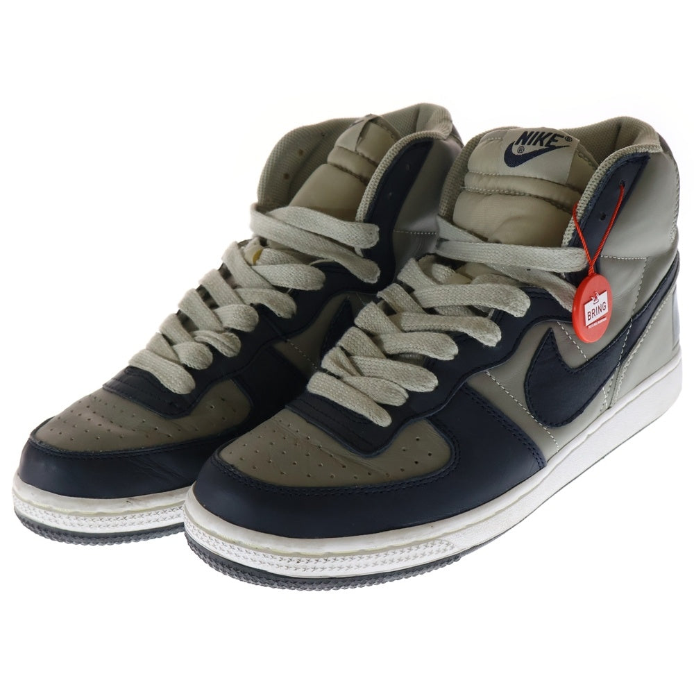 NIKE(ナイキ) 【観賞用 2003年製】 TERMINATOR HIGH GEORGETOWN COLLEGE 307147-041 ターミネーター ジョージタウン カレッジ ハイカットスニーカー US8.5/26.5cm グレー