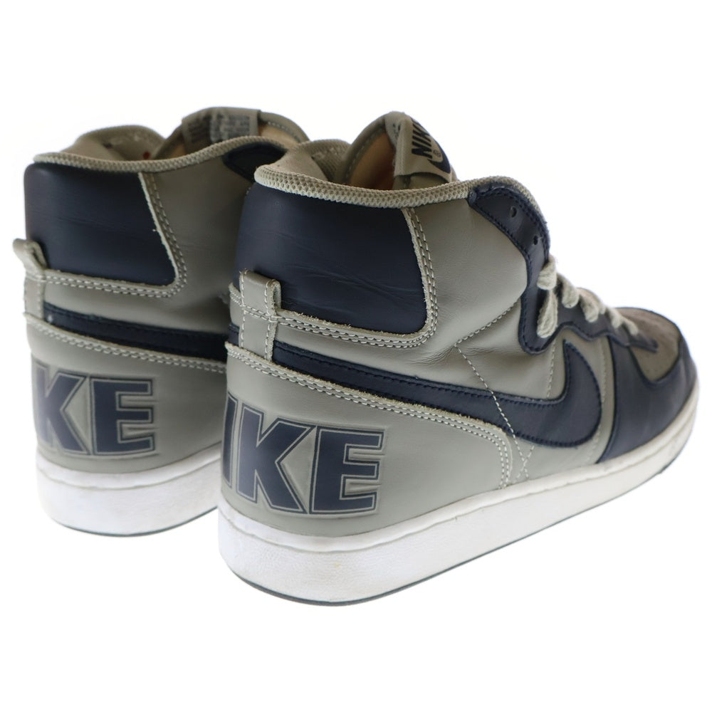 NIKE(ナイキ) 【観賞用 2003年製】 TERMINATOR HIGH GEORGETOWN COLLEGE 307147-041 ターミネーター ジョージタウン カレッジ ハイカットスニーカー US8.5/26.5cm グレー