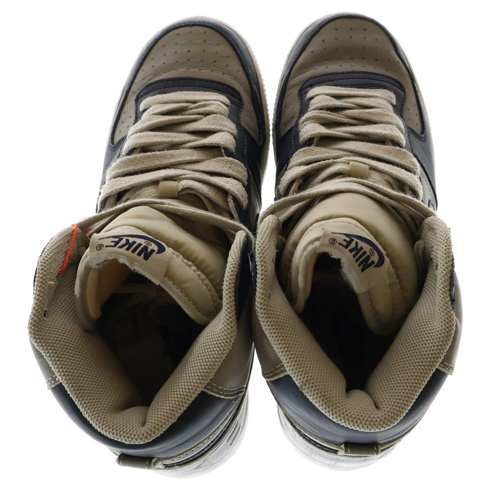 NIKE(ナイキ) 【観賞用 2003年製】 TERMINATOR HIGH GEORGETOWN COLLEGE 307147-041 ターミネーター ジョージタウン カレッジ ハイカットスニーカー US8.5/26.5cm グレー