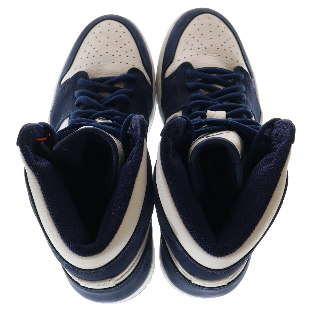 NIKE(ナイキ) AIR JORDAN 1 HIGH 2001ADDITION 136060-101 エアジョーダン1 2001エディション ハイカットスニーカー US8.5/26.5cm ホワイト/ネイビー