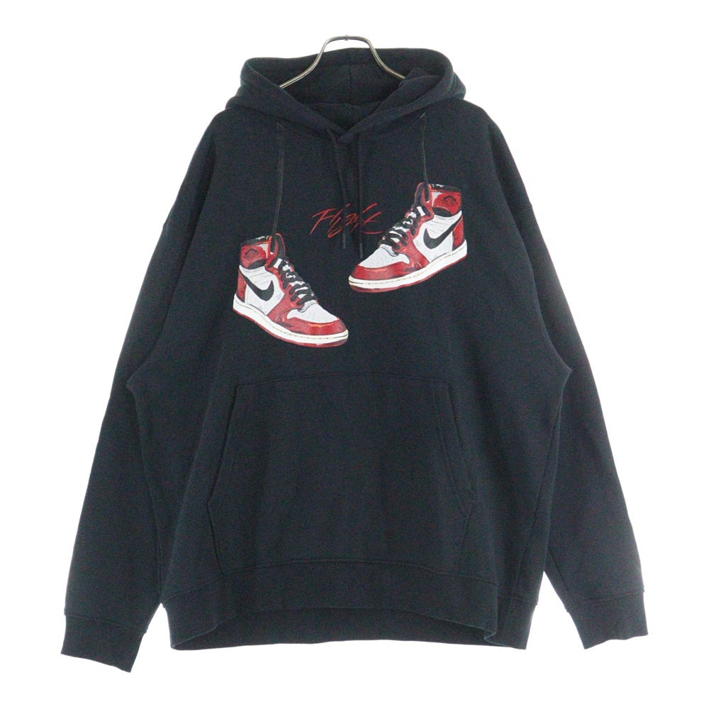 NIKE(ナイキ) JORDAN 1985 PULLOVER PARKER ジョーダン プルオーバーパーカー ブラック