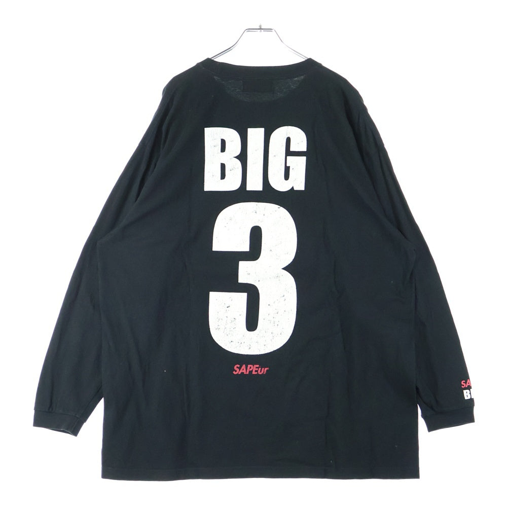SAPEur(サプール) BIG3 classic vintage クラッシックヴィンテージ 長袖シャツ ブラック