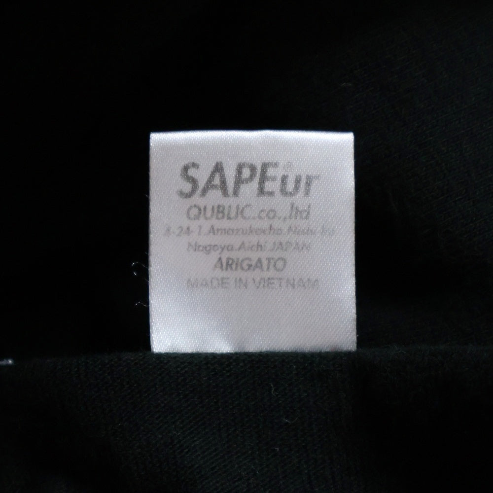 SAPEur(サプール) BIG3 classic vintage クラッシックヴィンテージ 長袖シャツ ブラック
