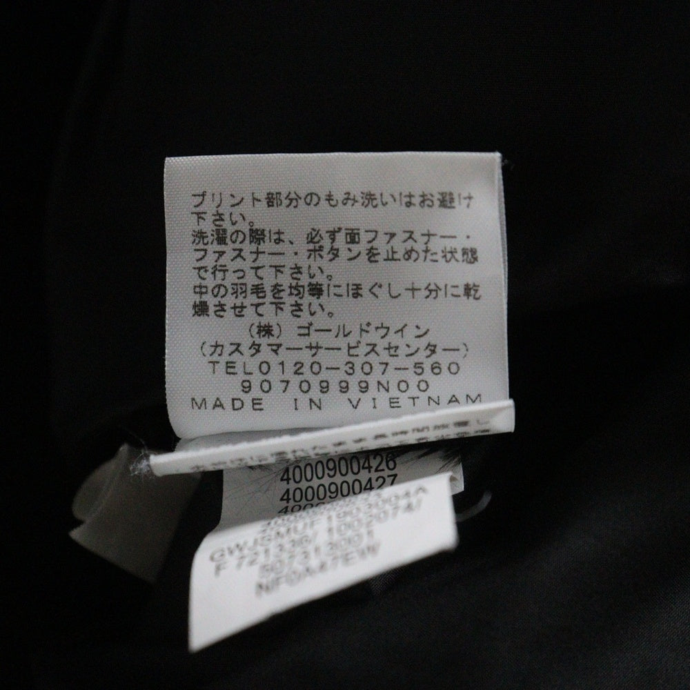 SUPREME(シュプリーム) 19AW×THE NORTH FACE Statue of Liberty Baltoro Jacket NF0A47EW ザノースフェイス スタチュー オブ リバティ バルトロ ダウンジャケット ブラック