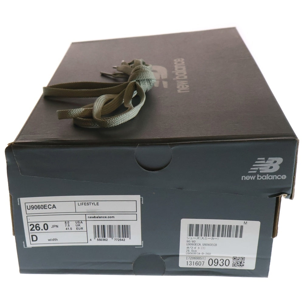 New Balance(ニューバランス) 90/60 Spick & Span U9060ECA スピックアンドスパン ローカットスニーカー US8/26cm ホワイト