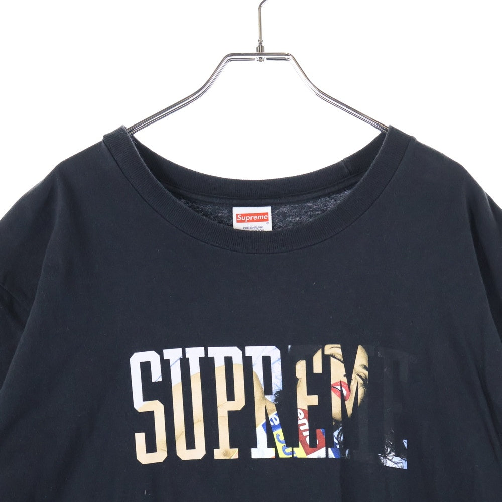 SUPREME(シュプリーム) 24AW Tera Patrick Tee テラ パトリック ロゴプリント クルーネック半袖Tシャツ カットソー ブラック