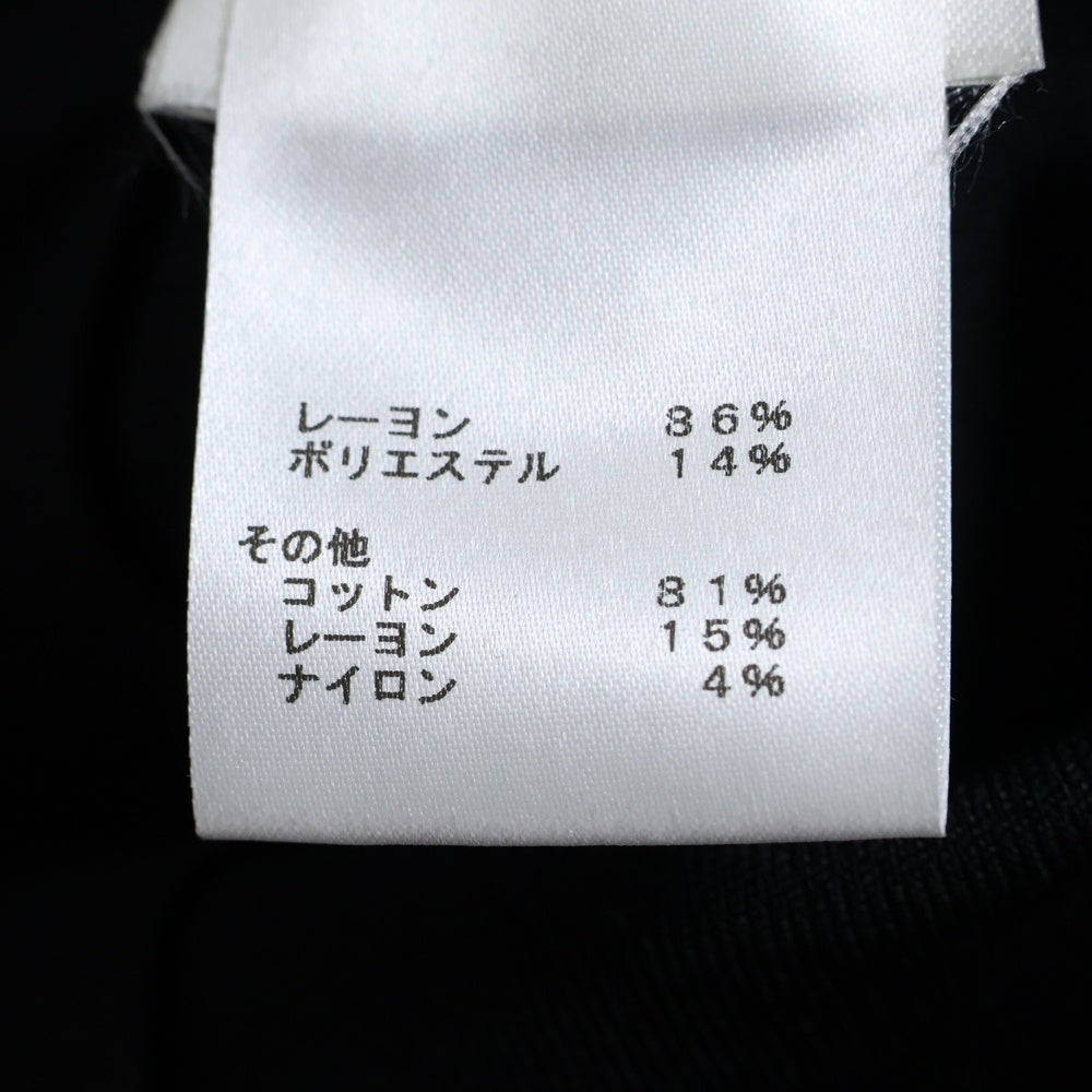 LOUIS VUITTON(ルイヴィトン) シースルーモノグラムジップノースリーブト ップ FJKW95ZIC ブラック レディース