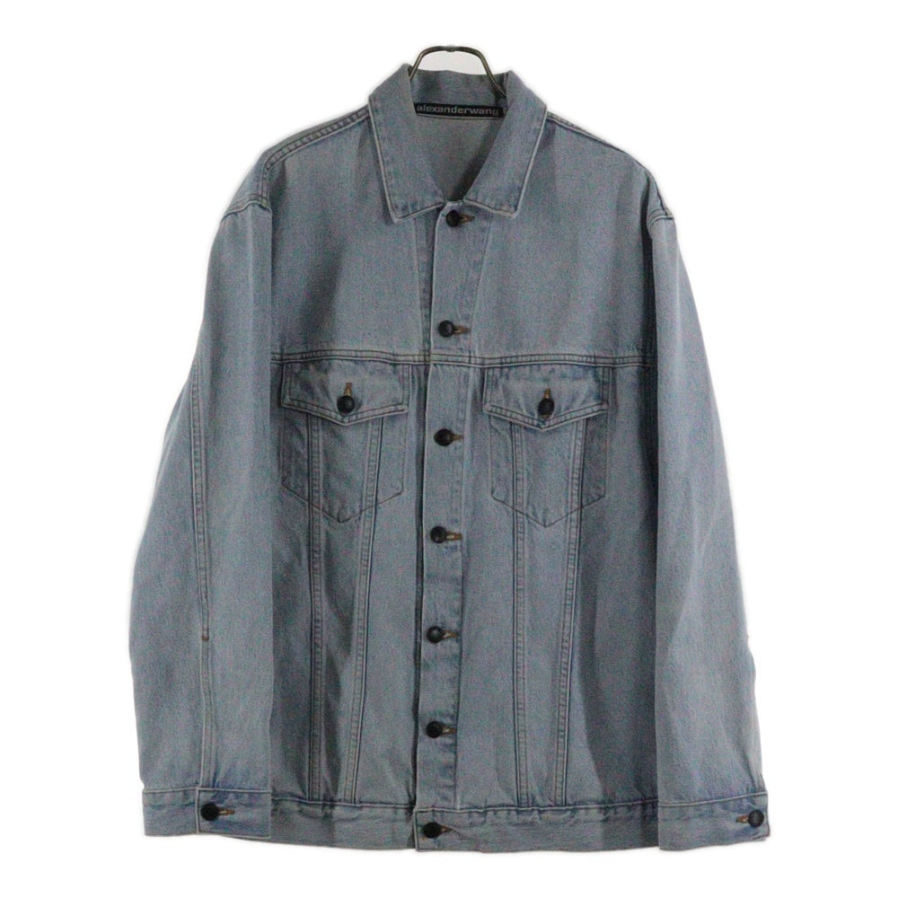 ALEXANDER WANG(アレキサンダーワン) DAZE Oversized Denim Jacket オーバーサイズデニムジャケット インディゴ