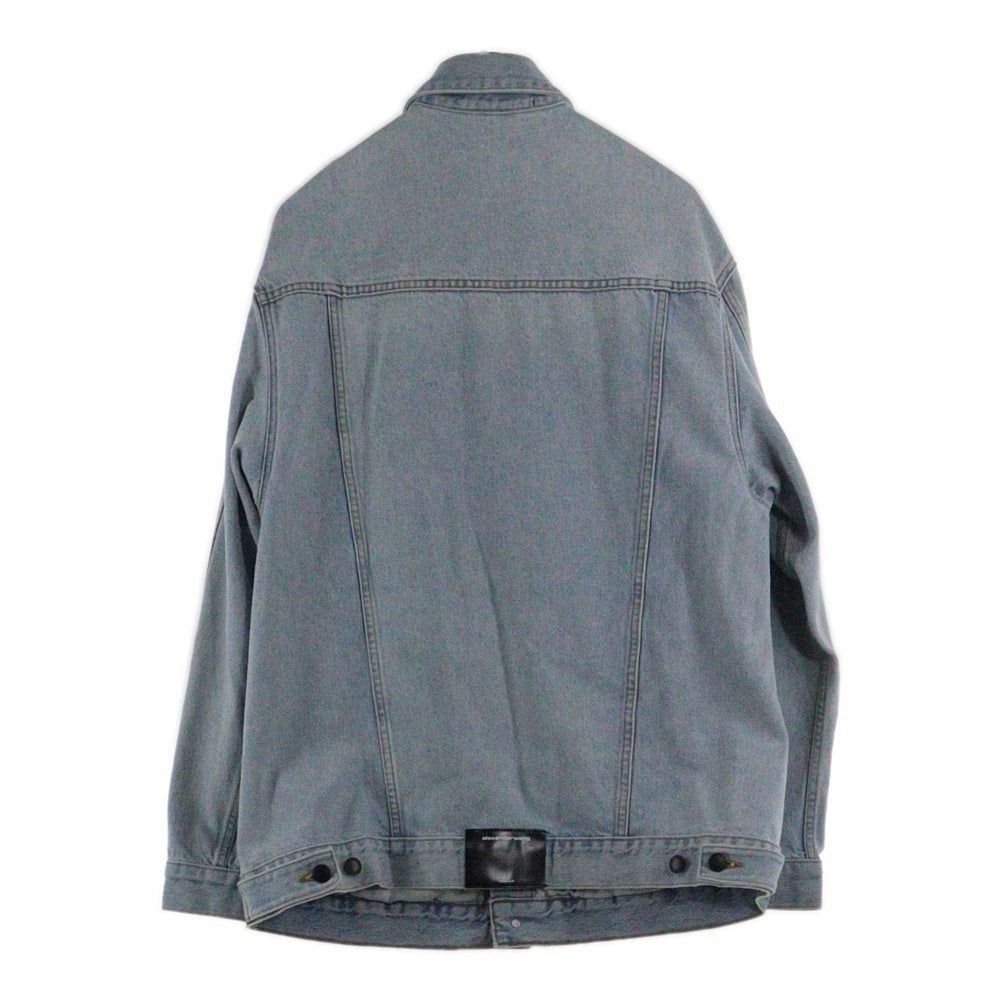 ALEXANDER WANG(アレキサンダーワン) DAZE Oversized Denim Jacket オーバーサイズデニムジャケット インディゴ