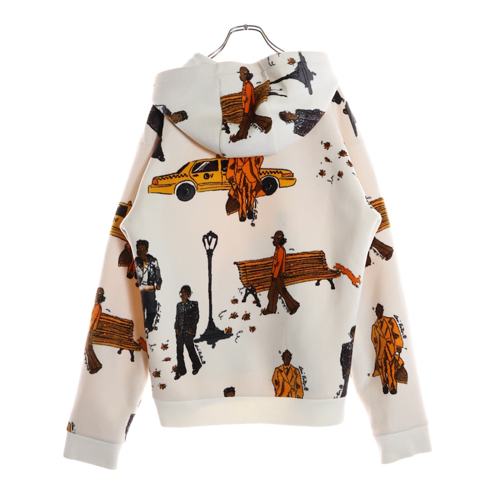 LOUIS VUITTON(ルイヴィトン) 19AW ニューウォーカーズ パイルクルーネックスウェットパーカー RM192 RDD HHY69W ホワイト