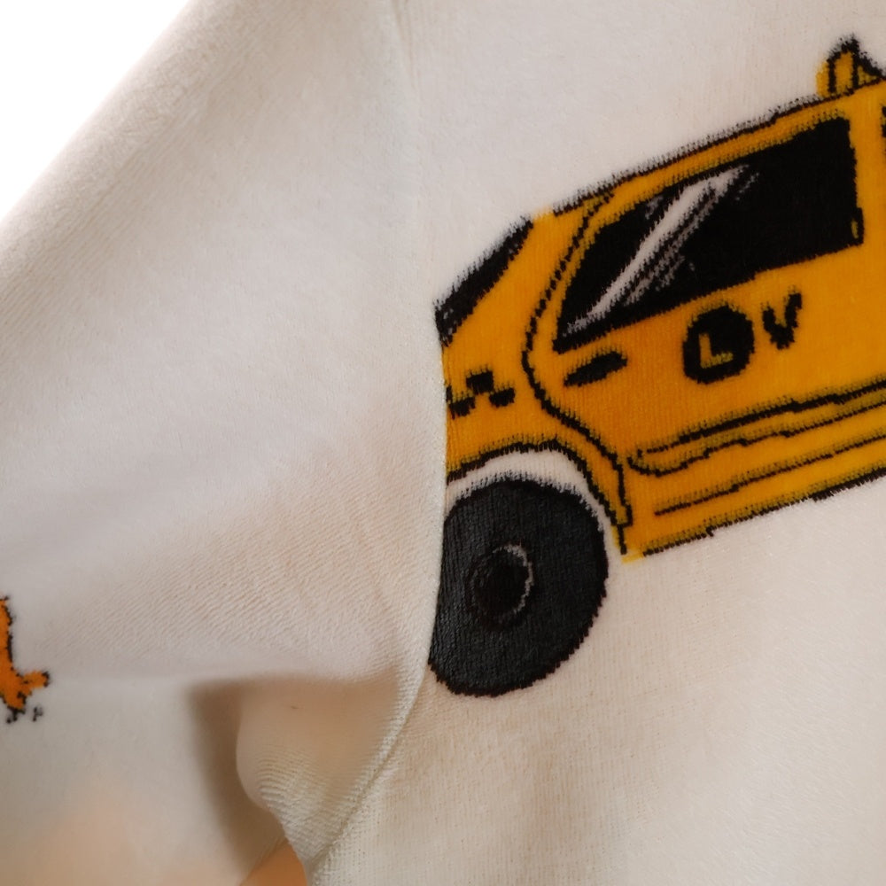 LOUIS VUITTON(ルイヴィトン) 19AW ニューウォーカーズ パイルクルーネックスウェットパーカー RM192 RDD HHY69W ホワイト