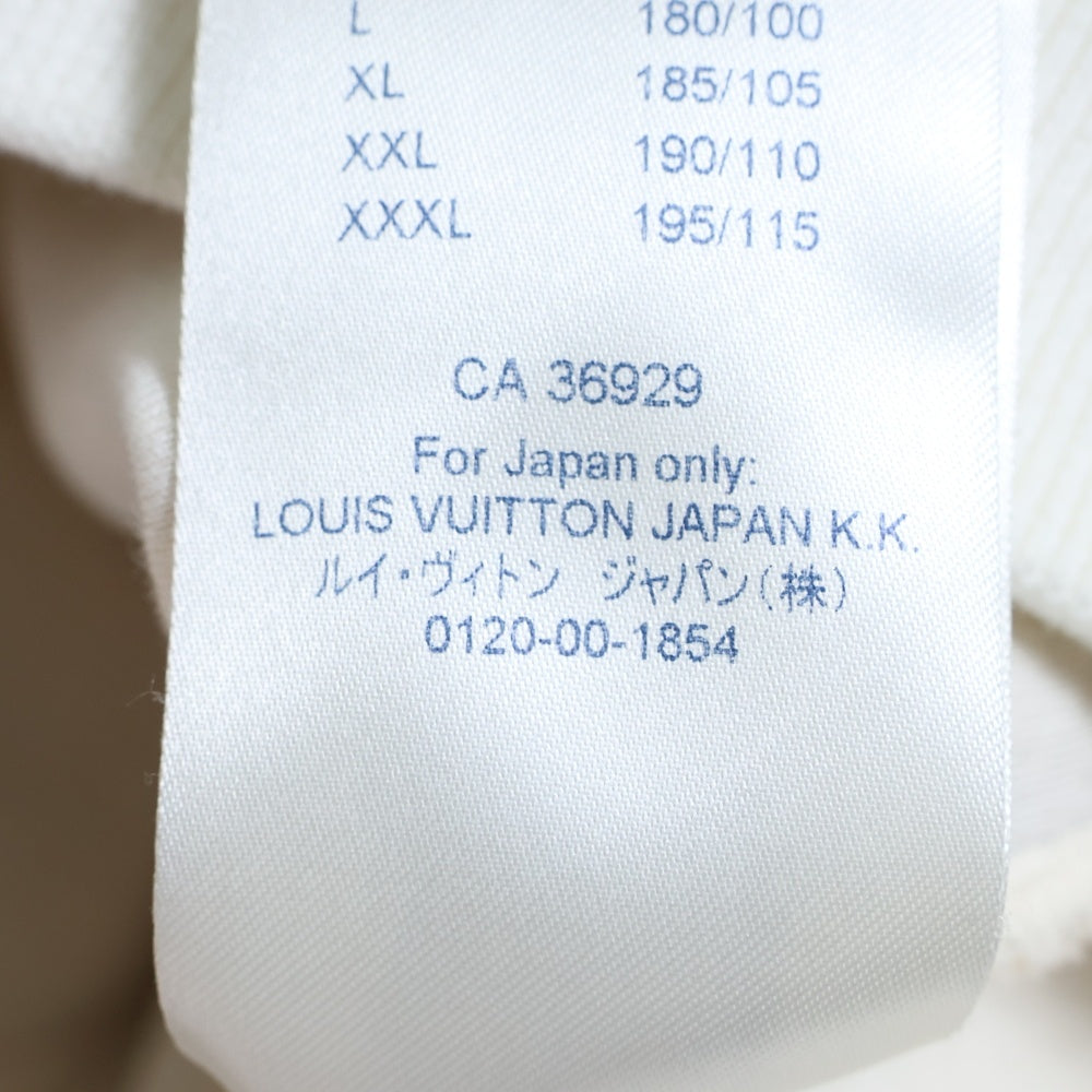 LOUIS VUITTON(ルイヴィトン) 19AW ニューウォーカーズ パイルクルーネックスウェットパーカー RM192 RDD HHY69W ホワイト
