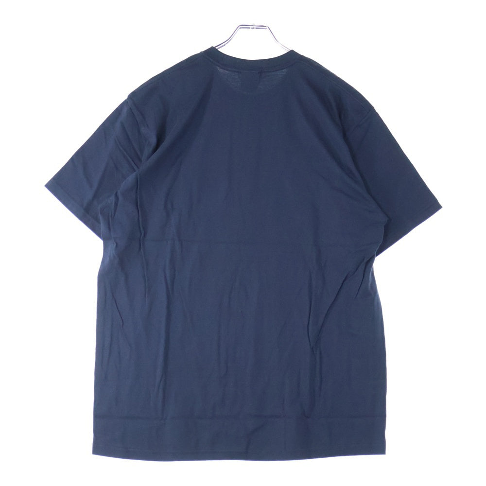 SUPREME(シュプリーム) 25SS Wings Tee ウィングス プリント半袖Tシャツ クルーネックカットソー ネイビー