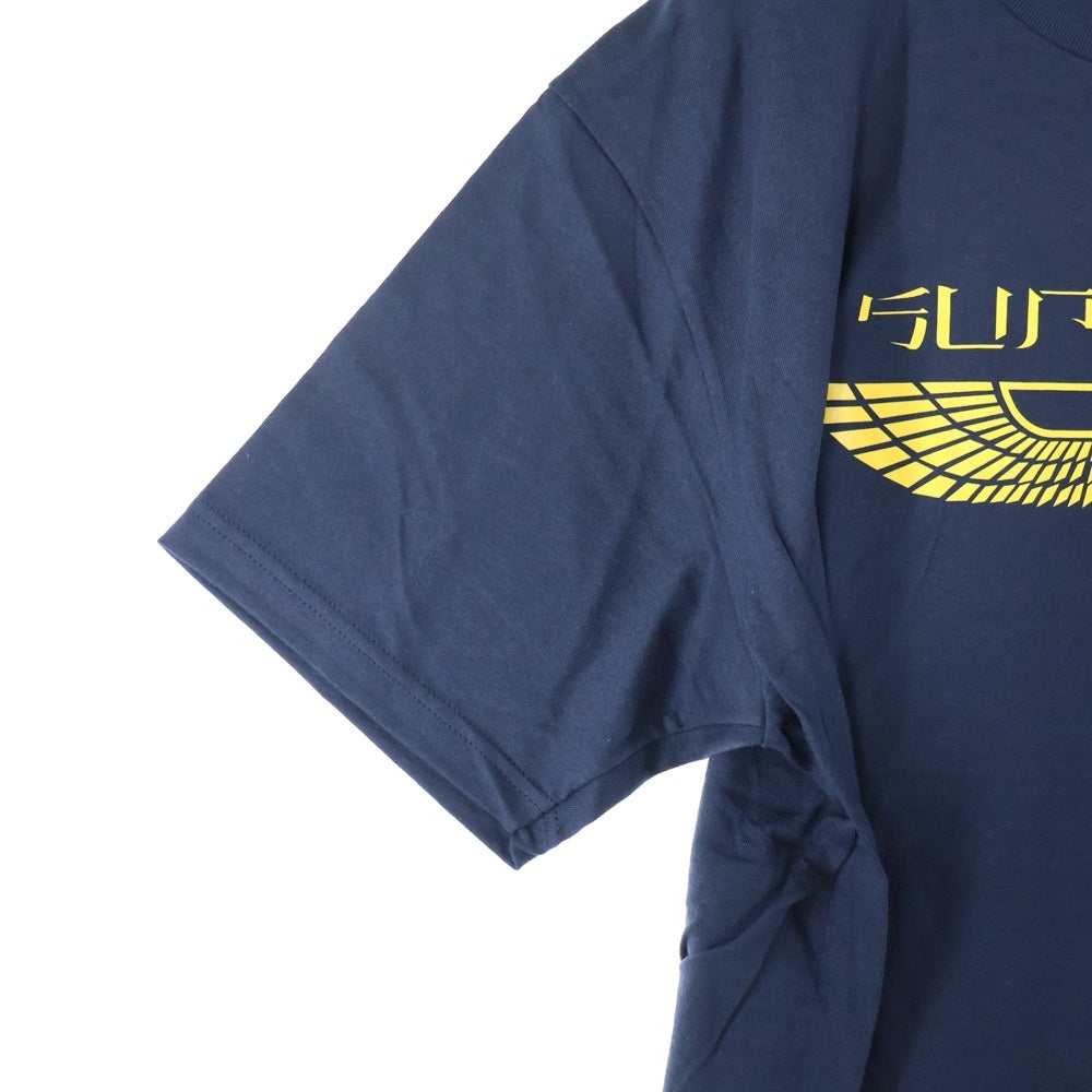 SUPREME(シュプリーム) 25SS Wings Tee ウィングス プリント半袖Tシャツ クルーネックカットソー ネイビー