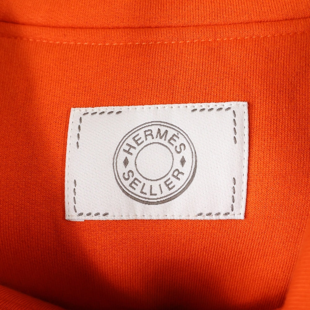 HERMES(エルメス) セリエ ジップアップパーカー オレンジ H800742E 04XL