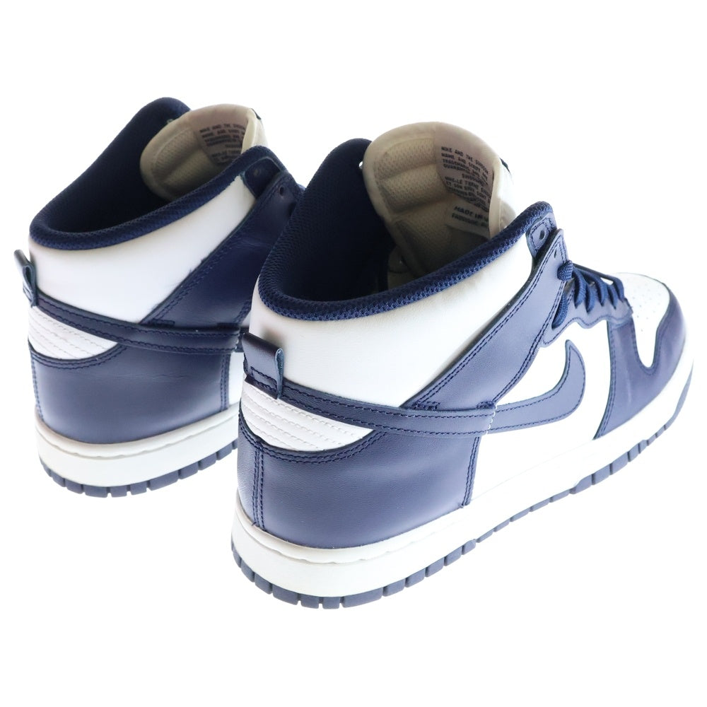 NIKE(ナイキ) DUNK HIGH CHAMPIONSHIP NAVY DD1399-104 ダンク チャンピオンシップ ハイカットスニーカー ネイビー US9.5/27.5cm