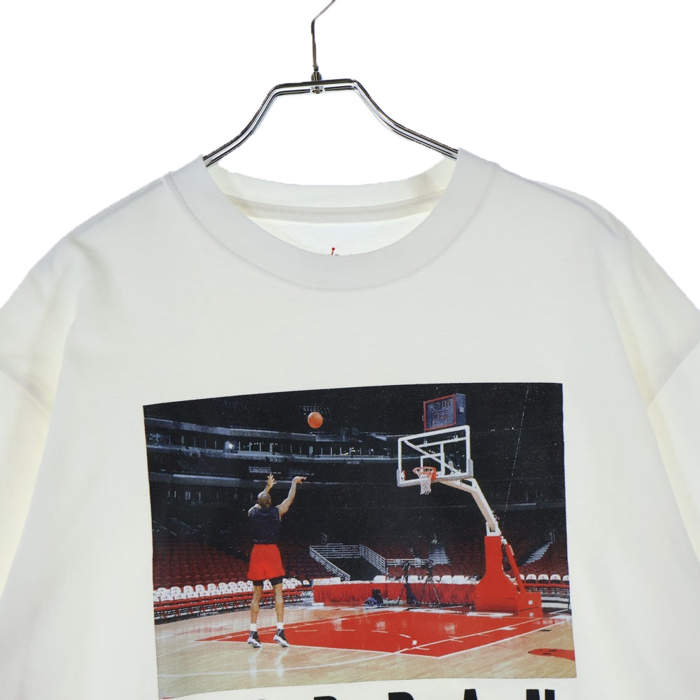 NIKE(ナイキ) ×UNDEFEATED JODAN プリント 半袖カットソー Tシャツ ブラック