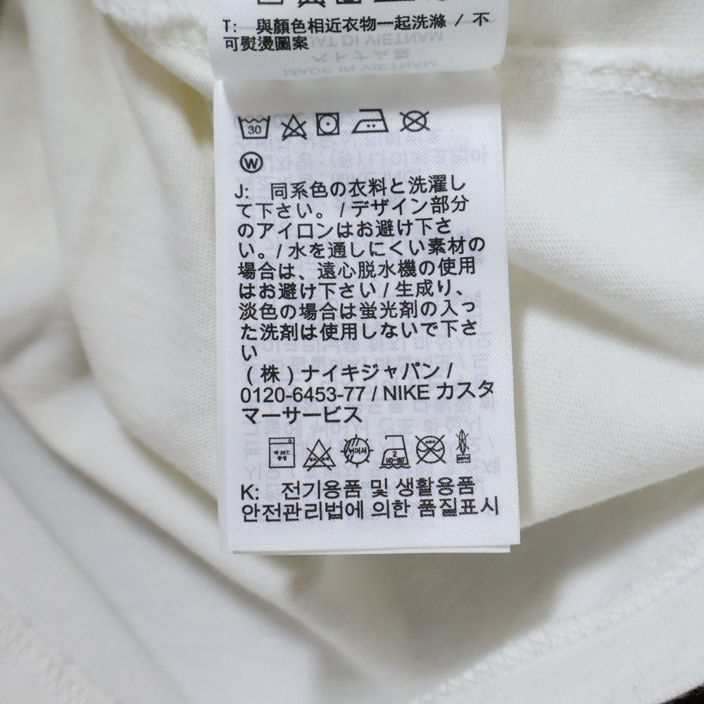 NIKE(ナイキ) ×UNDEFEATED JODAN プリント 半袖カットソー Tシャツ ブラック