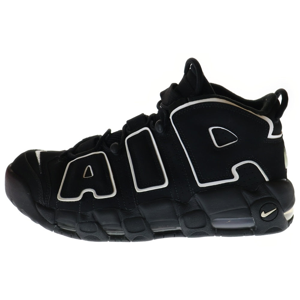 NIKE(ナイキ) AIR MORE UPTEMPO 414962-002 エア モア アップテンポ ハイカットスニーカー US10.5/28.5cm ブラック