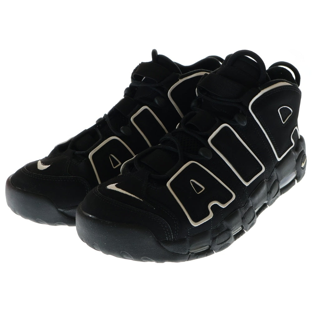 NIKE(ナイキ) AIR MORE UPTEMPO 414962-002 エア モア アップテンポ ハイカットスニーカー US10.5/28.5cm ブラック