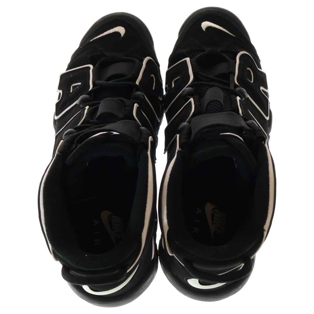 NIKE(ナイキ) AIR MORE UPTEMPO 414962-002 エア モア アップテンポ ハイカットスニーカー US10.5/28.5cm ブラック