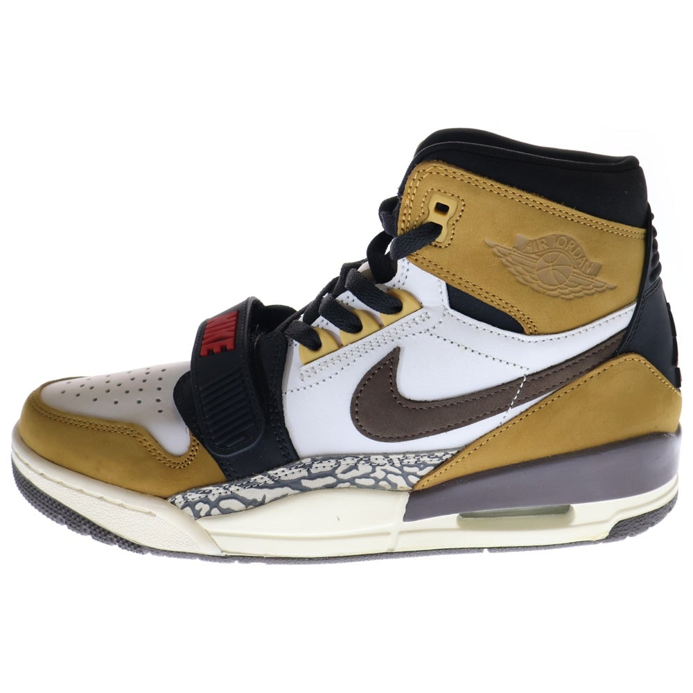 NIKE(ナイキ) AIR JORDAN LEGACY 312 AV3922-102 エアジョーダン レガシー ハイカットスニーカー US9/27.0cm イエロー