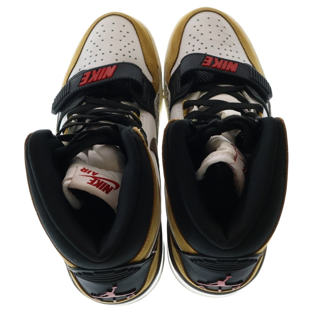 NIKE(ナイキ) AIR JORDAN LEGACY 312 AV3922-102 エアジョーダン レガシー ハイカットスニーカー US9/27.0cm イエロー
