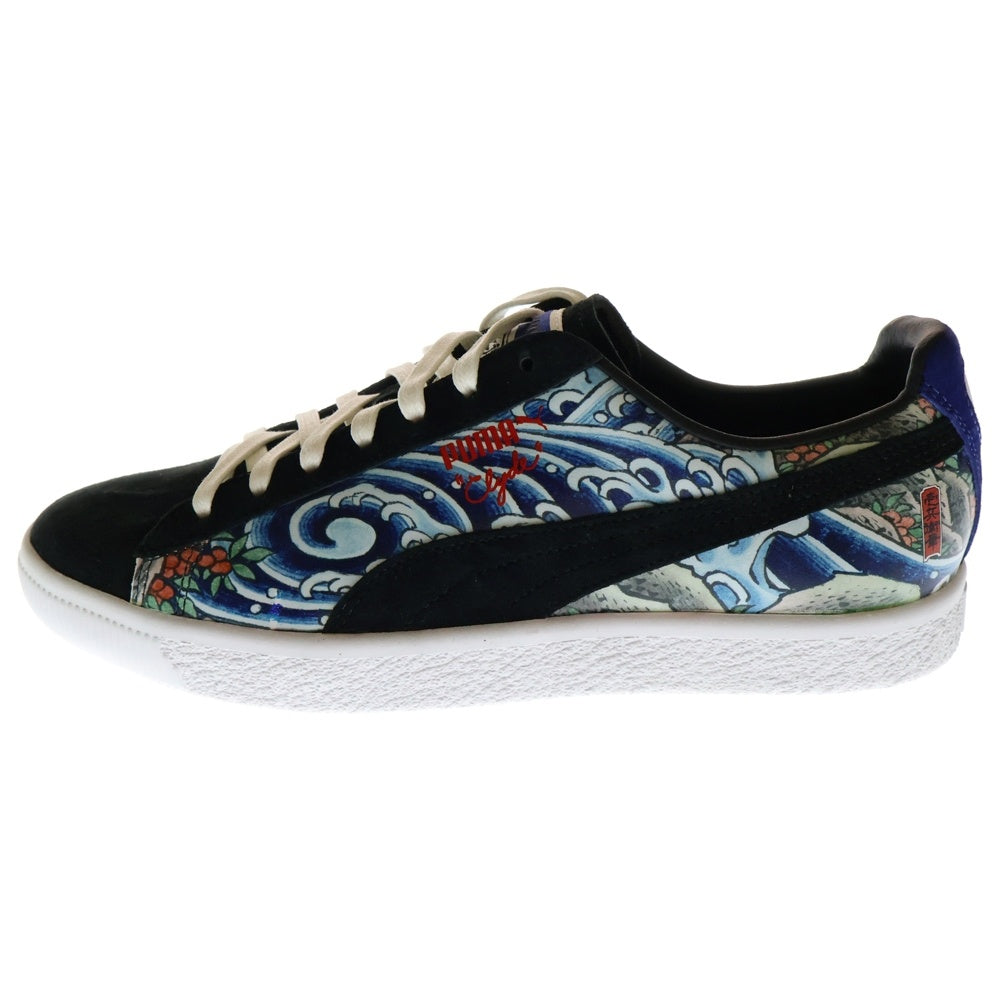 PUMA(プーマ) ×ATMOS CLYDE 364304-01 ×アトモス クライド ローカットスニーカー US8/26.0cm ブラック