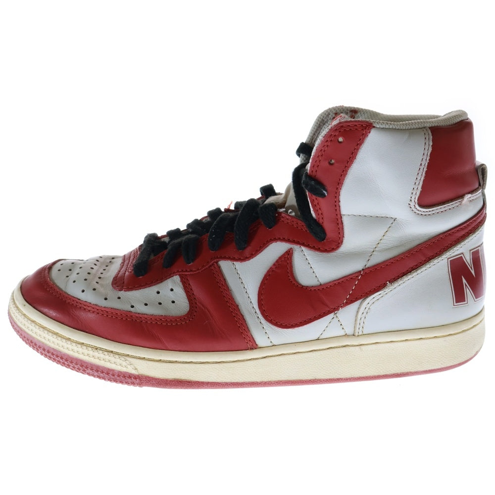 NIKE(ナイキ) 【観賞用2008年製】TERMINATOR HIGH 318677-061 ハイカットスニーカー US9/27.0cm レッド/グレー