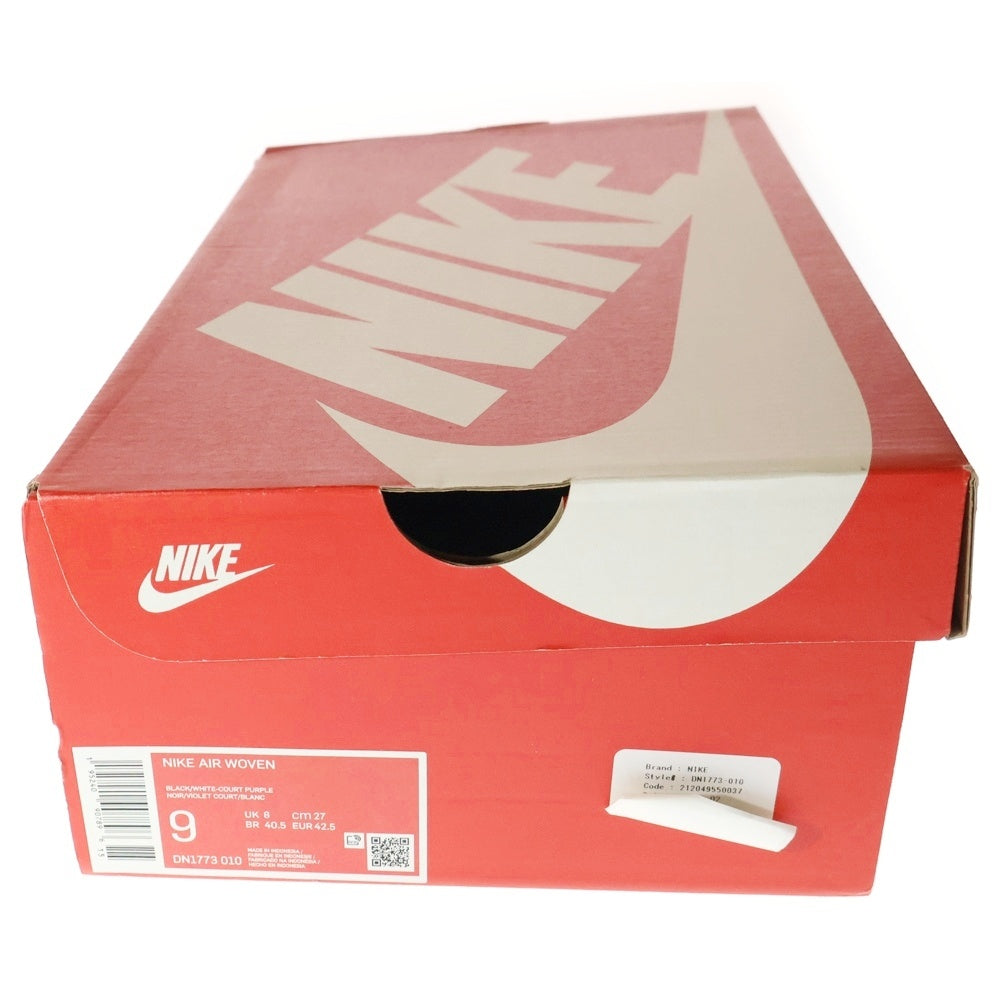 NIKE(ナイキ) AIR WOVEN DN1773-010 エアウーブン ローカットスニーカー ブラック US9/27.0cm