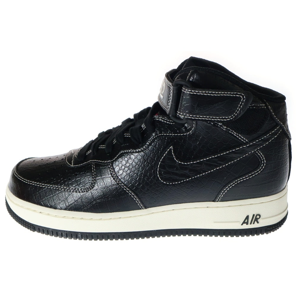 NIKE(ナイキ) AIR FORCE 1 MID 07 LV8 Our Force1 DV1029-010 エアフォース1 アワー ミッドカットスニーカー ブラック US8.5/26.5cm