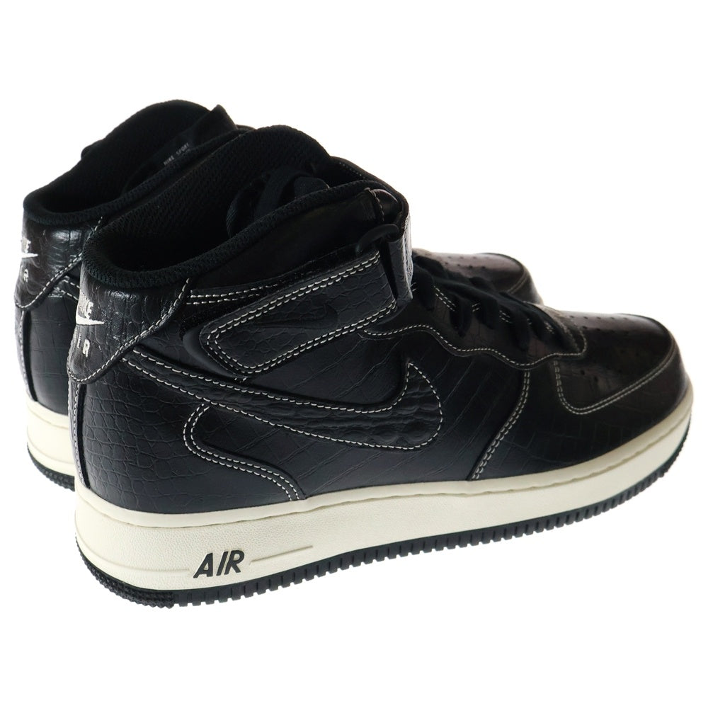 NIKE(ナイキ) AIR FORCE 1 MID 07 LV8 Our Force1 DV1029-010 エアフォース1 アワー ミッドカットスニーカー ブラック US8.5/26.5cm