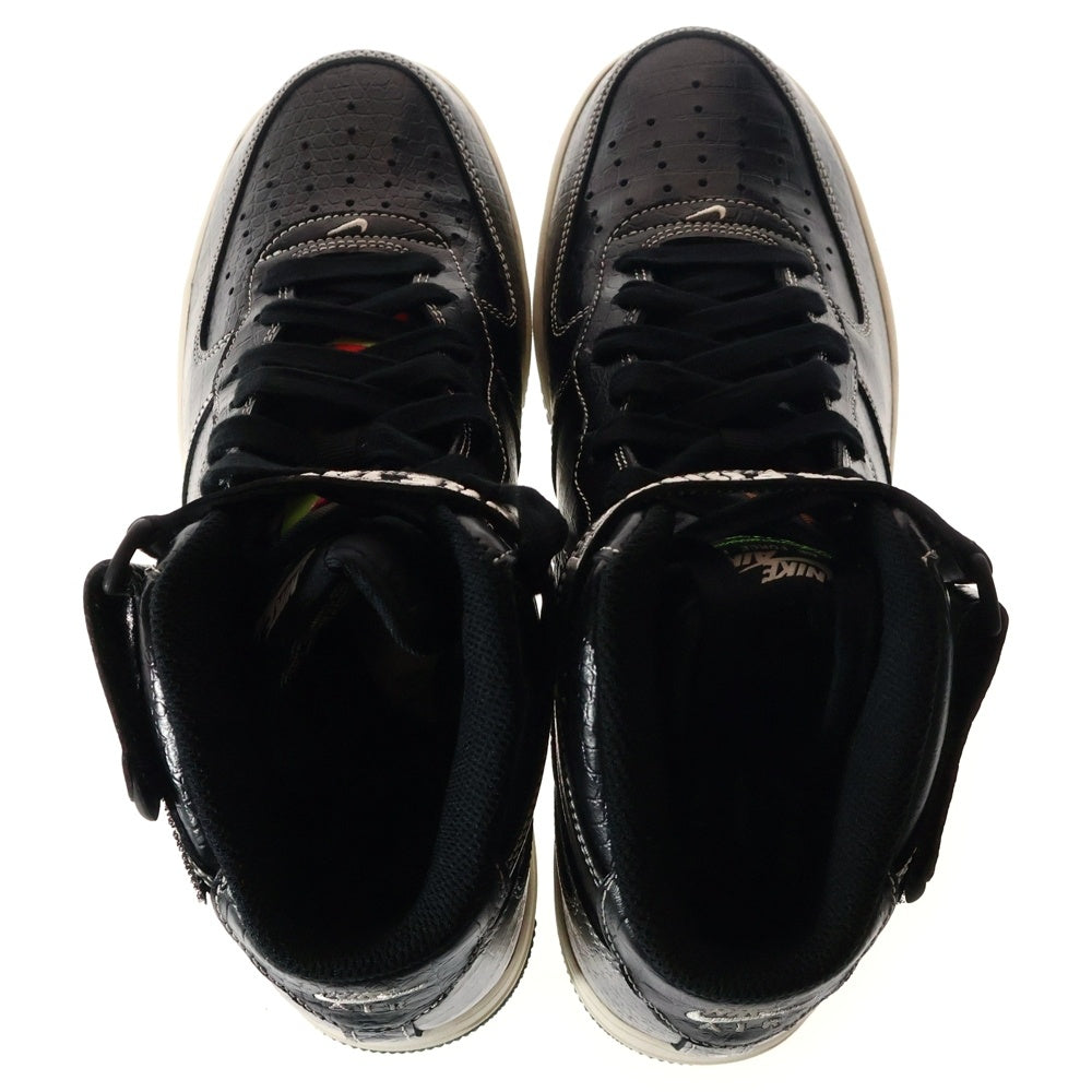 NIKE(ナイキ) AIR FORCE 1 MID 07 LV8 Our Force1 DV1029-010 エアフォース1 アワー ミッドカットスニーカー ブラック US8.5/26.5cm