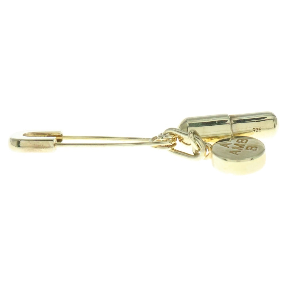 AMBUSH(アンブッシュ) Pill Charm Stud ピルチャームピアス ゴールド