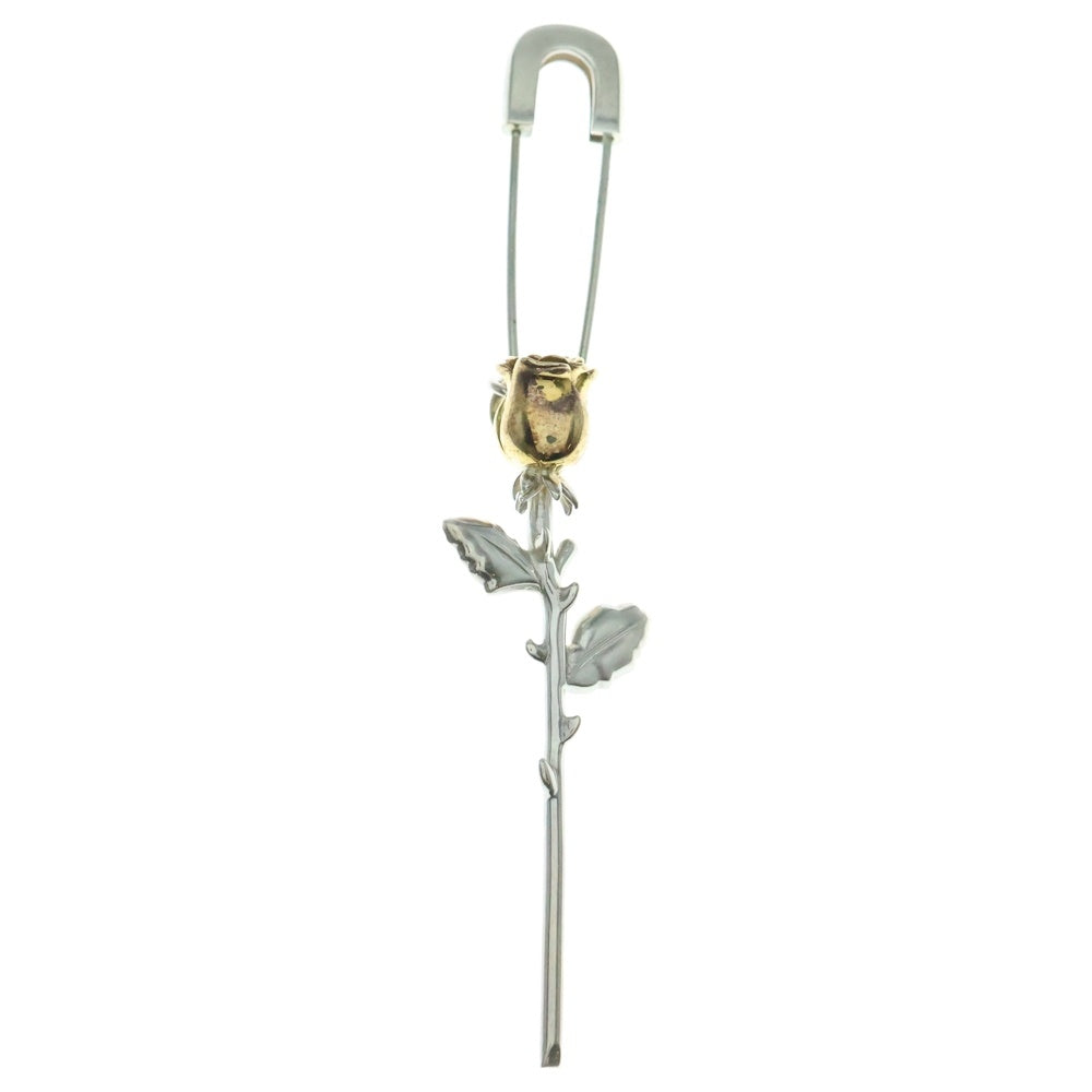 AMBUSH(アンブッシュ) ROSE CHARM EARRING ローズチャーム ピアス ゴールド/シルバー