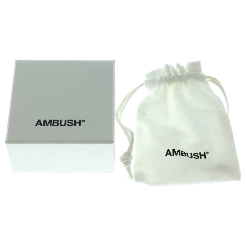 AMBUSH(アンブッシュ) ROSE CHARM EARRING ローズチャーム ピアス ゴールド/シルバー