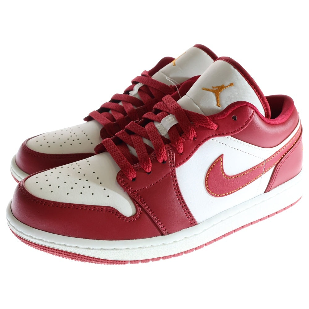 NIKE(ナイキ) AIR JORDAN 1 LOW CARDINAL RED 553558-607 エアジョーダン1 カーディナルレッド ローカットスニーカー ホワイト/レッド US8/26.0cm