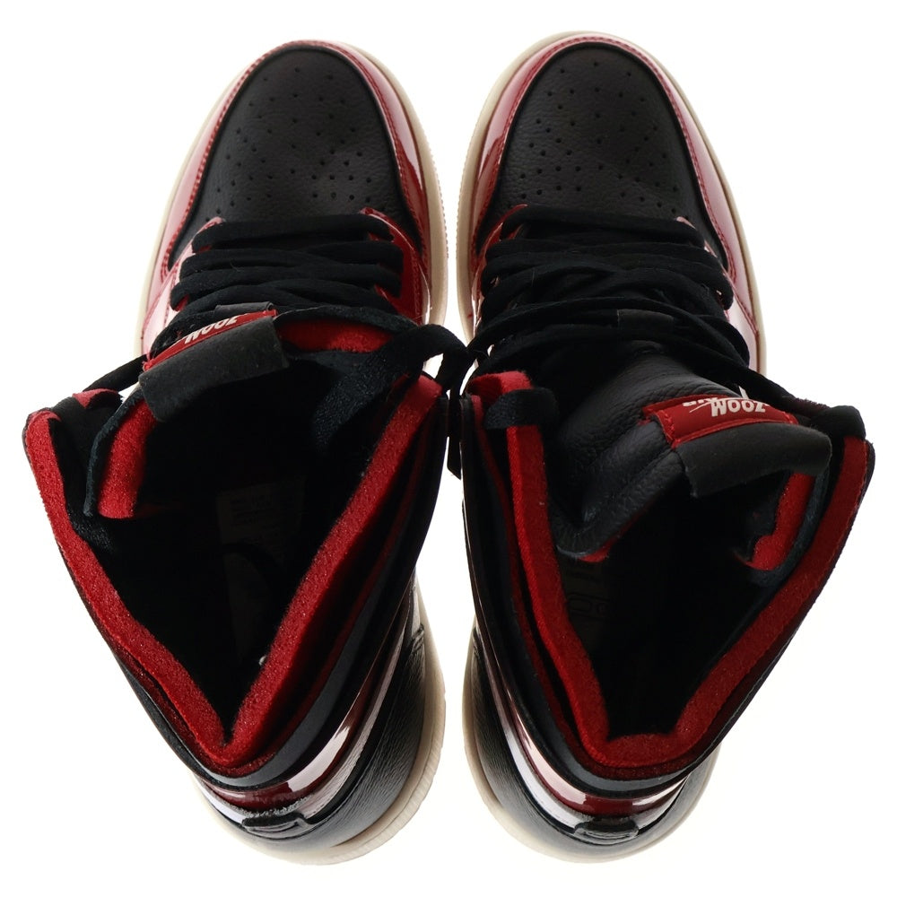 NIKE(ナイキ) WMNS AIR JORDAN 1 HIGH ZOOM CHICAGO CT0979-610 ウィメンズ エア ジョーダン 1 ハイ ズーム シカゴ ハイカットスニーカー レッド レディース US8/25.0cm