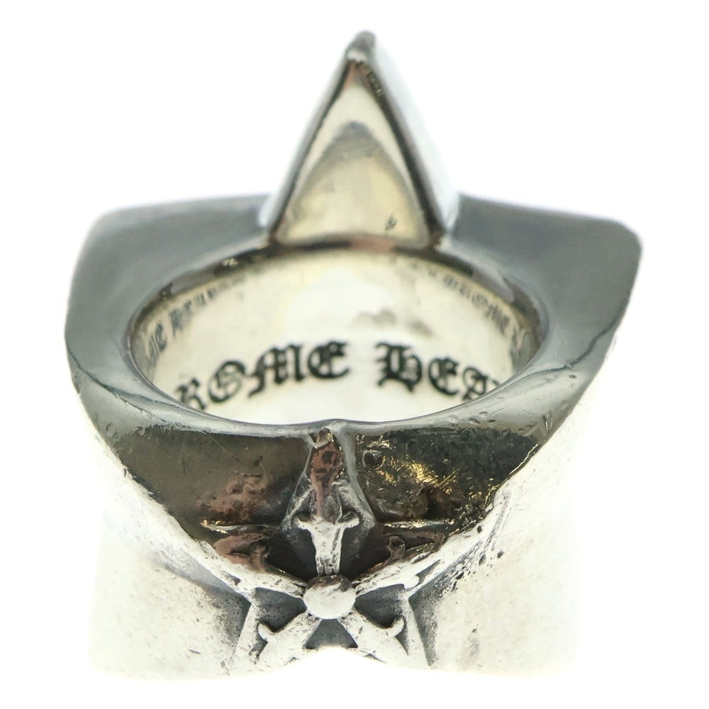 CHROME HEARTS(クロムハーツ) STR LRG ラージスター リング シルバー