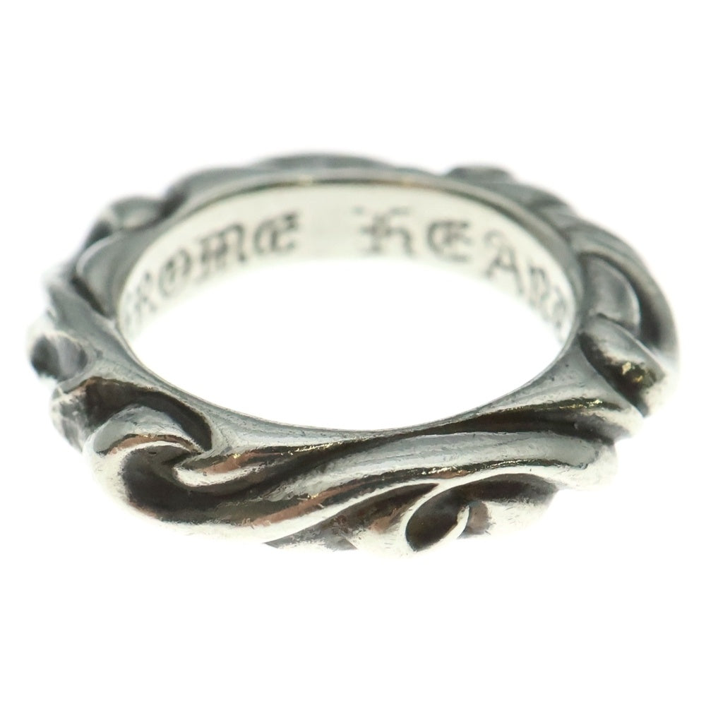 CHROME HEARTS(クロムハーツ) SCRL BAND スクロールバンド リング シルバー BCA351